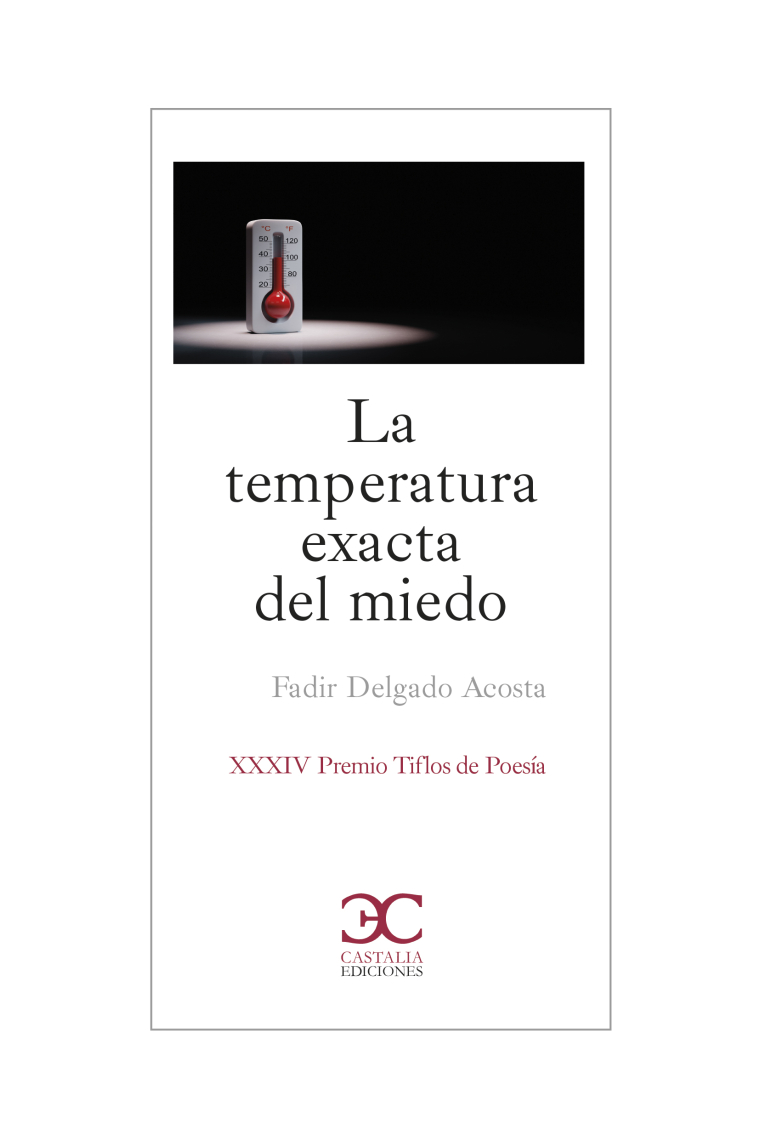 La temperatura exacta del miedo (Premio Tiflos de Poesía 2021)