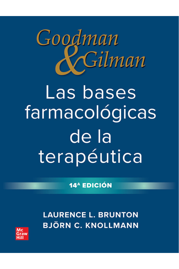 G&G BASES FARMACOLOGICAS DE LA TERAPEUTICA