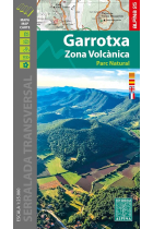 Garrotxa. Zona volcánica. Mapa 1.25.000 + carpeta desplegable