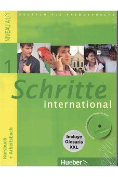 Schritte international 1 (A1/1) (Kursbuch + Arbeitsbuch + Arbeitsbuch-CD + Glosario XXL)