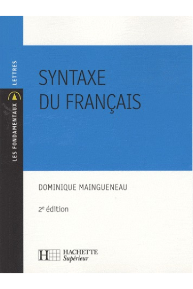 La syntaxe du français