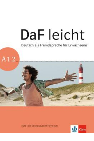 DaF leicht Kurs- und Übungsbuch A1.2 + DVD-ROM