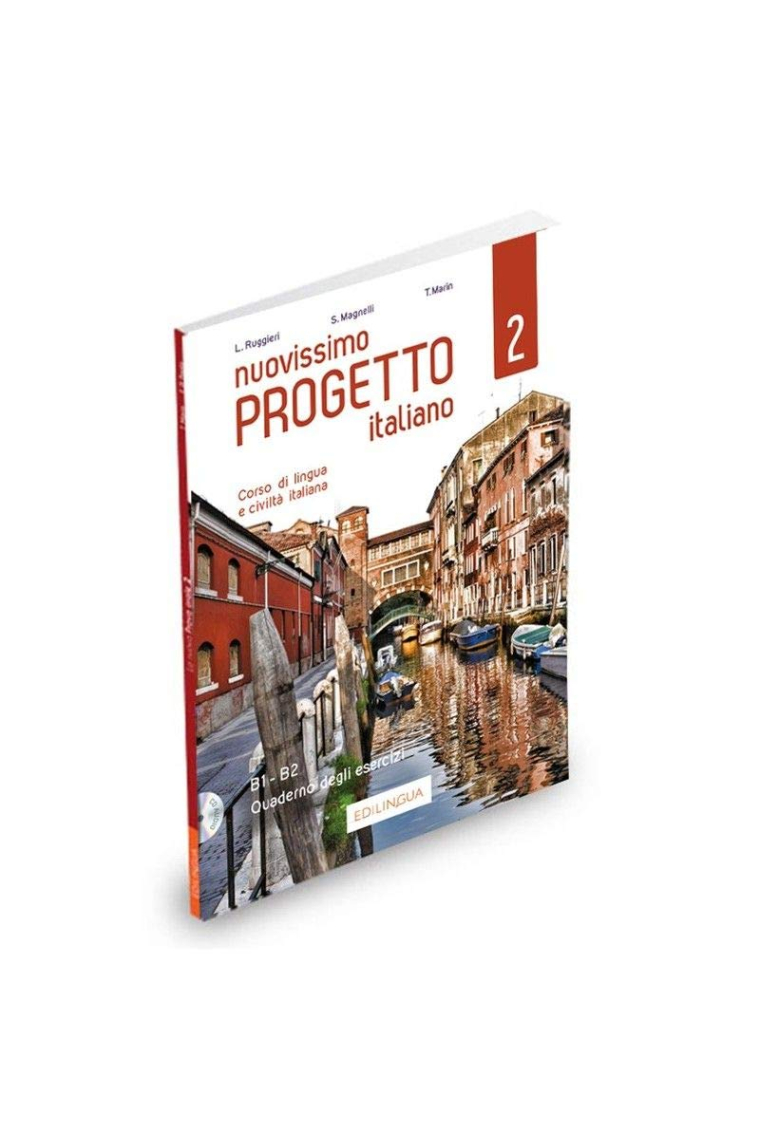 Nuovissimo Progetto italiano 2. Corso di lingua e civiltà italiana. Quaderno degli esercizi. Con 2 CD-Audio.