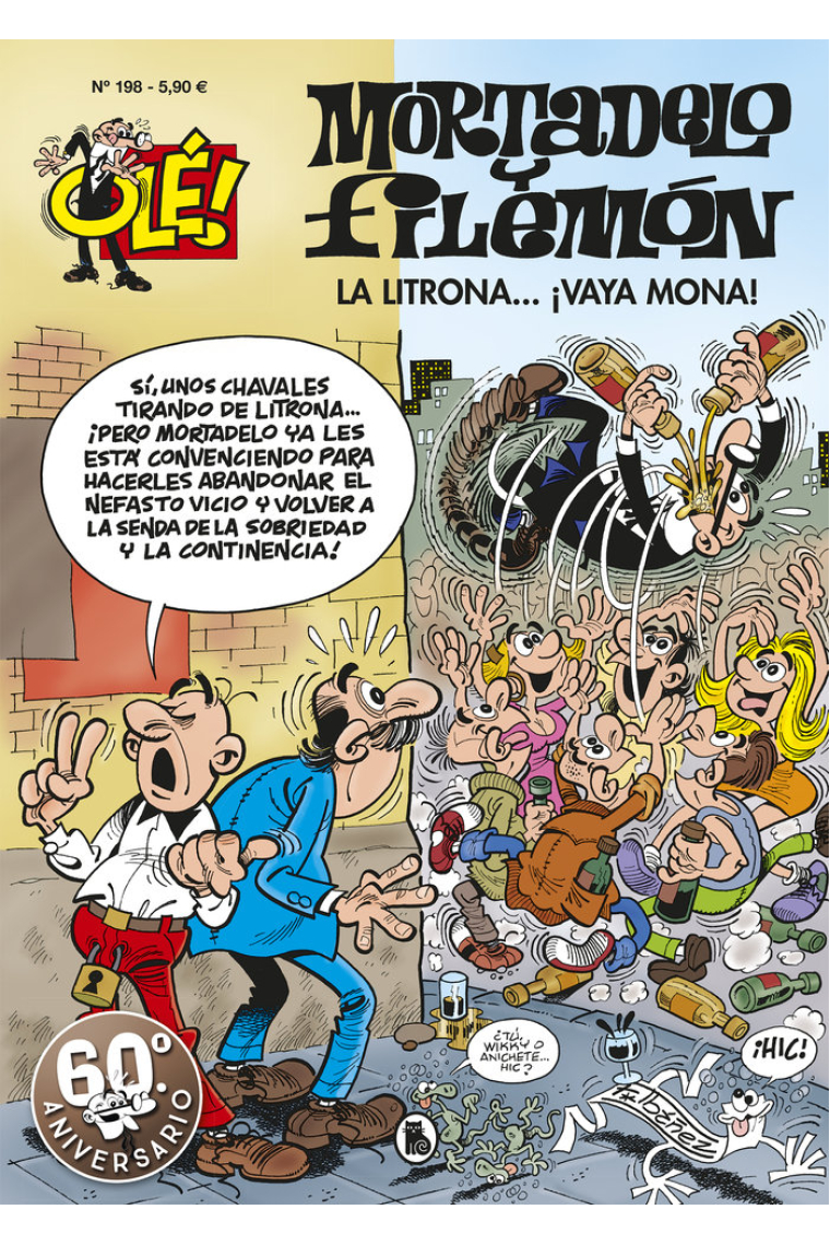 La litrona... ÃÂ¡Vaya mona! (OlÃÂ©! Mortadelo 198)