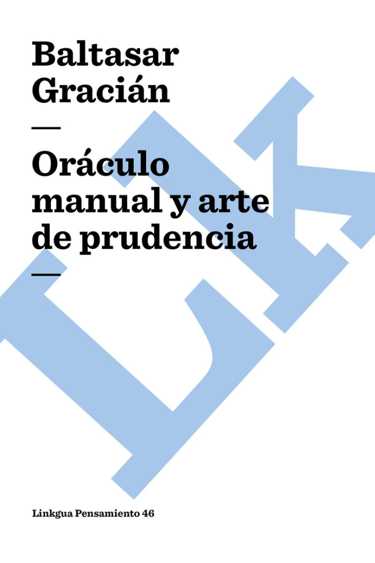 ORACULO MANUAL Y ARTE DE PRUDENCIA