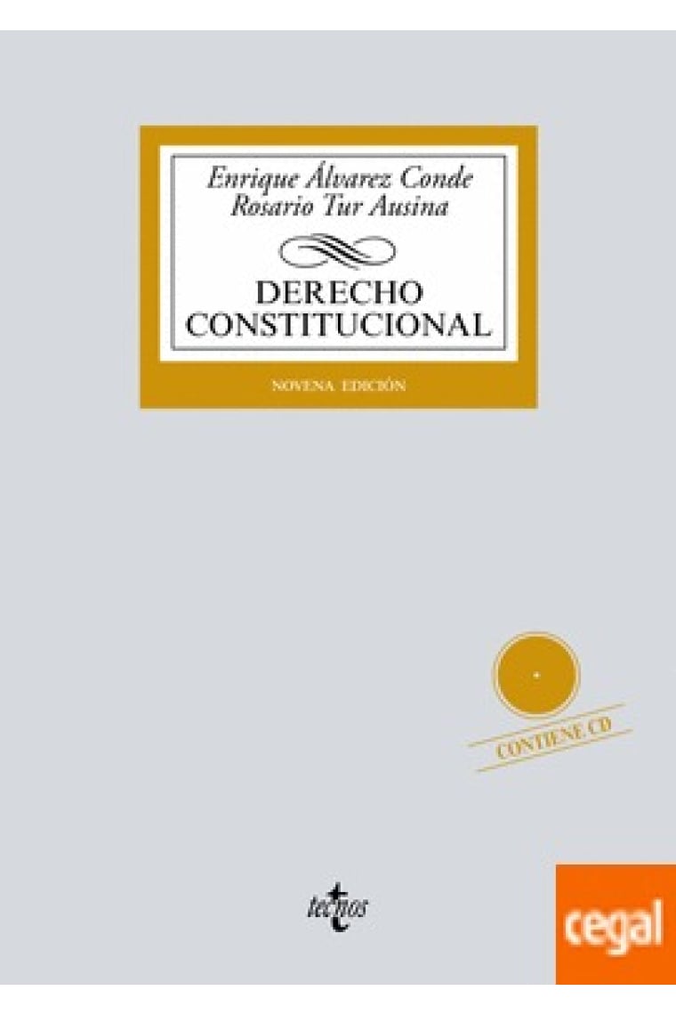 Derecho Constitucional. Contiene CD (9ª edición 2019)