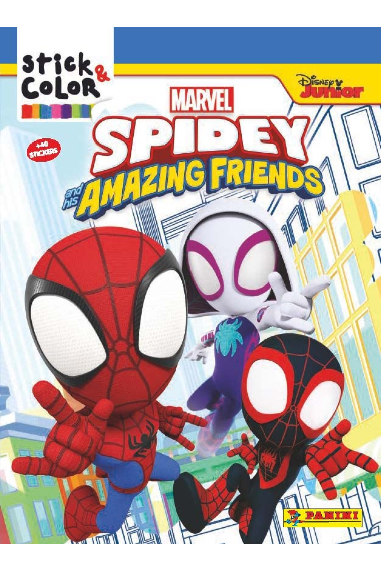 Spiderman and Friends. Stick & Color