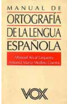 Manual de ortografía de la lengua española