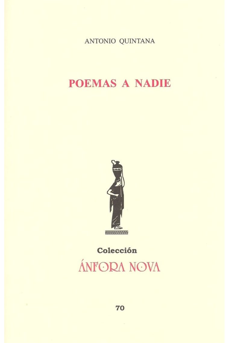 Poemas a nadie