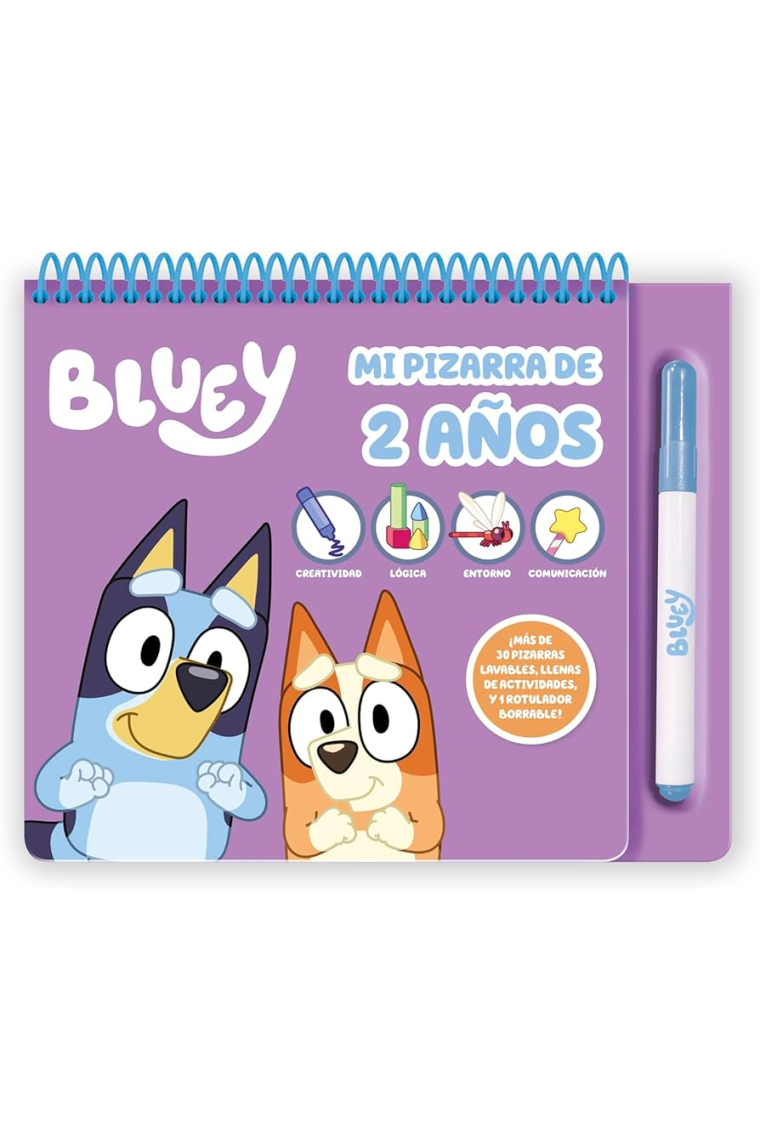 MI PIZARRA DE 2 AÑOS BLUEY