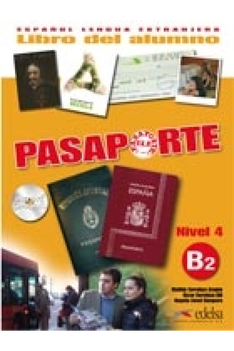 Pasaporte B2 Nivel 4. Libro del alumno (Incluye CD Audio)