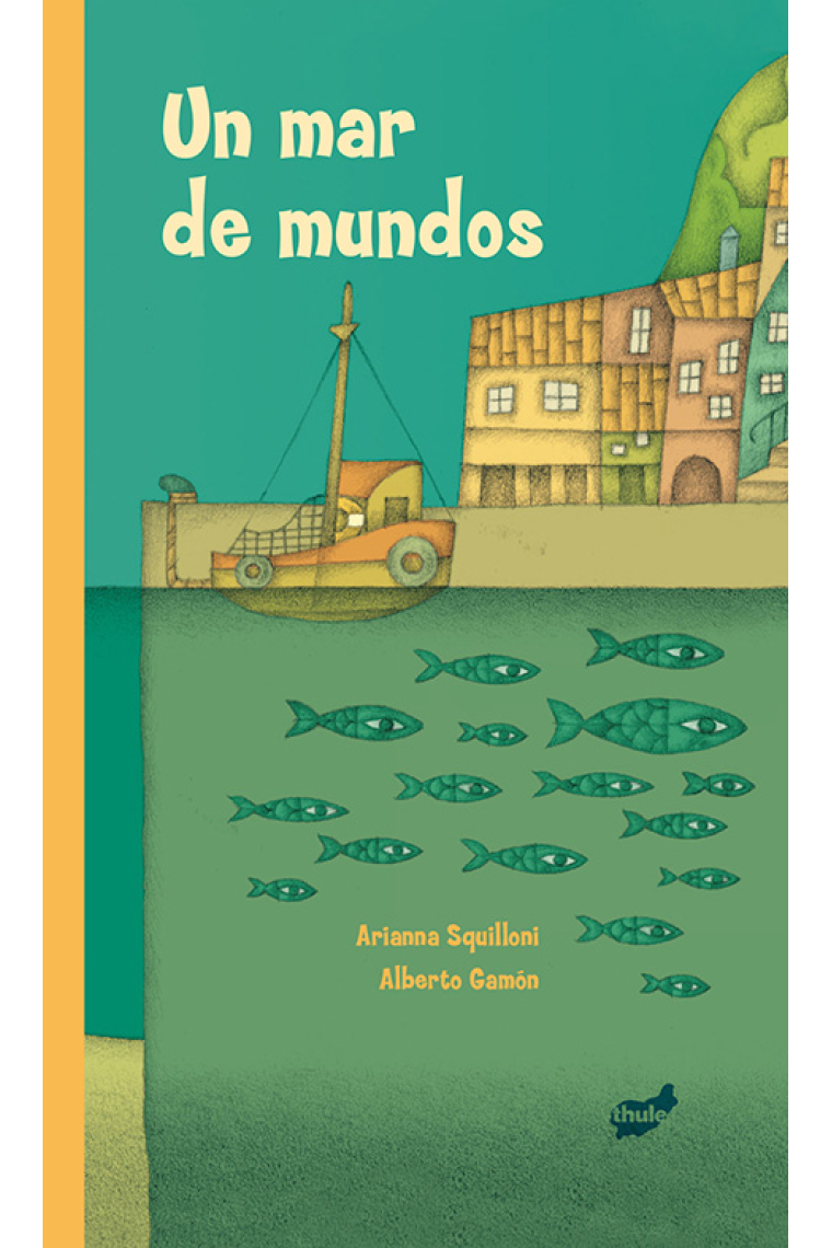 Un mar de mundos (libro acordeón)