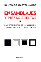 Ensamblajes y piezas sueltas La experiencia de un análisis: testimonios y otros textos