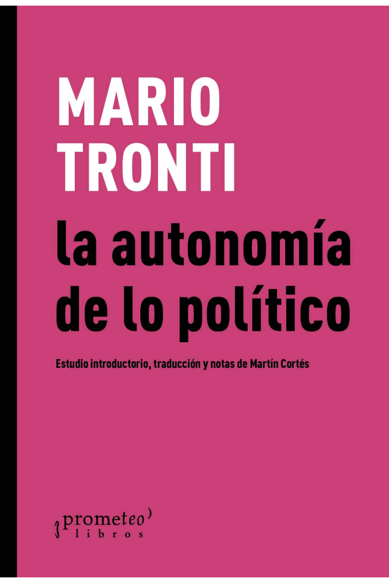 La autonomía de lo político