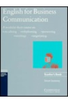 English for business communication. A modular short course. Teacher's book