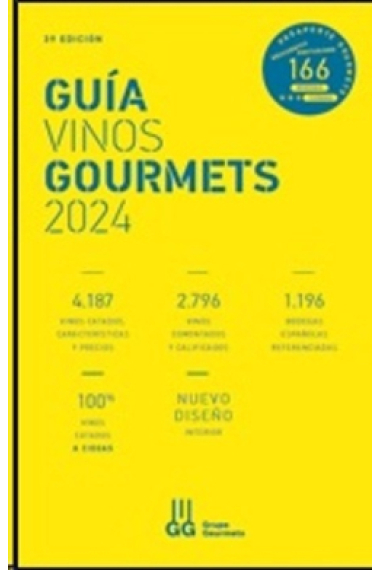 Guía Vinos Gourmets 2024. Los Mejores de España