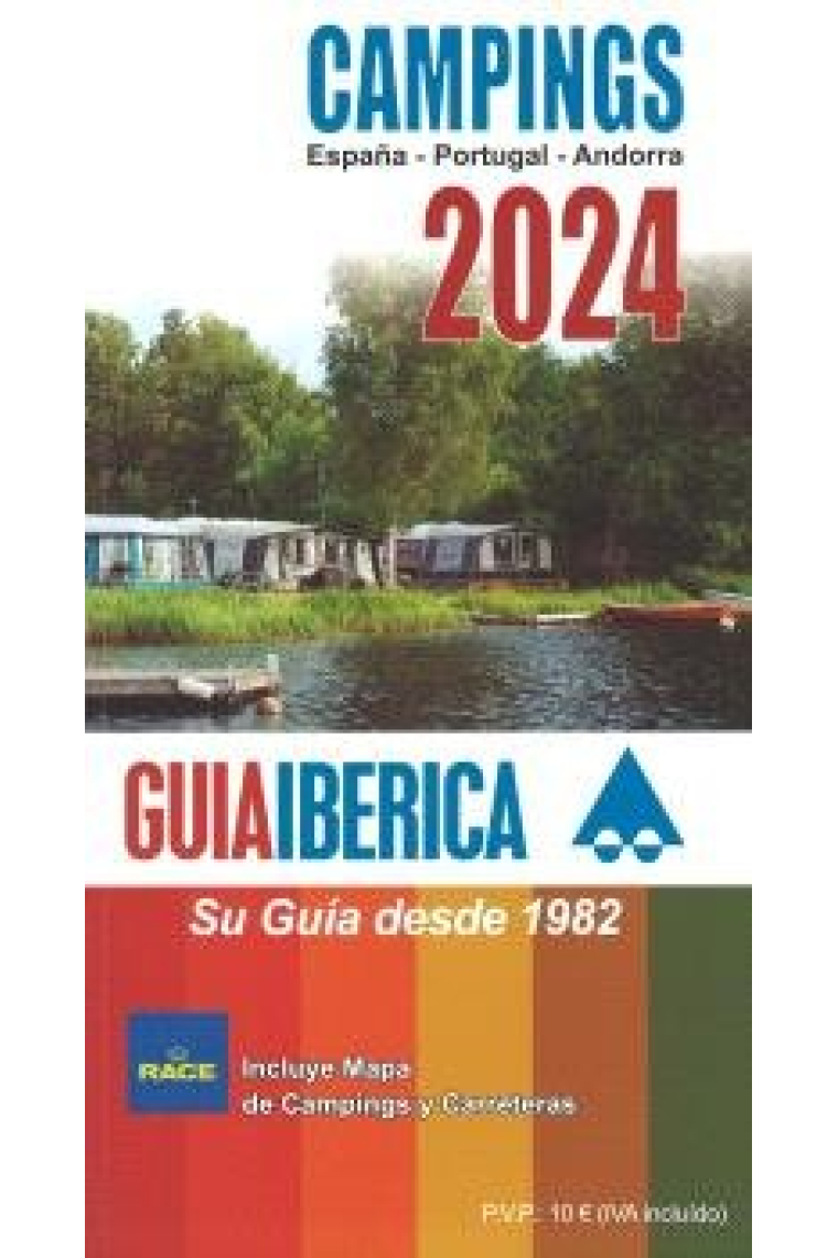 Guía ibérica Campings 2024 (España - Portugal - Andorra)