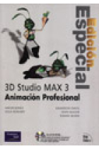 Edición especial 3D Studio Max 3 animación profesional