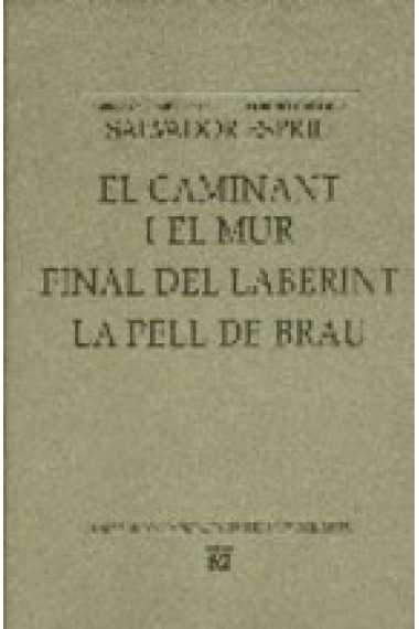 Anys d'Aprenentatge (El caminant i el mur/ Final del laberint / La pell de brau) (Volum 12 de la SEEC)