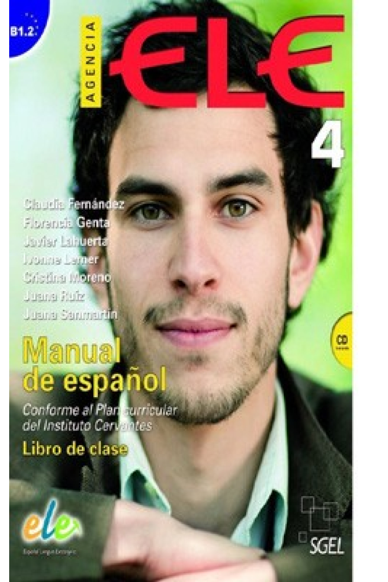 Agencia ELE 4 (B1.2) - Libro del alumno + Audio Cd
