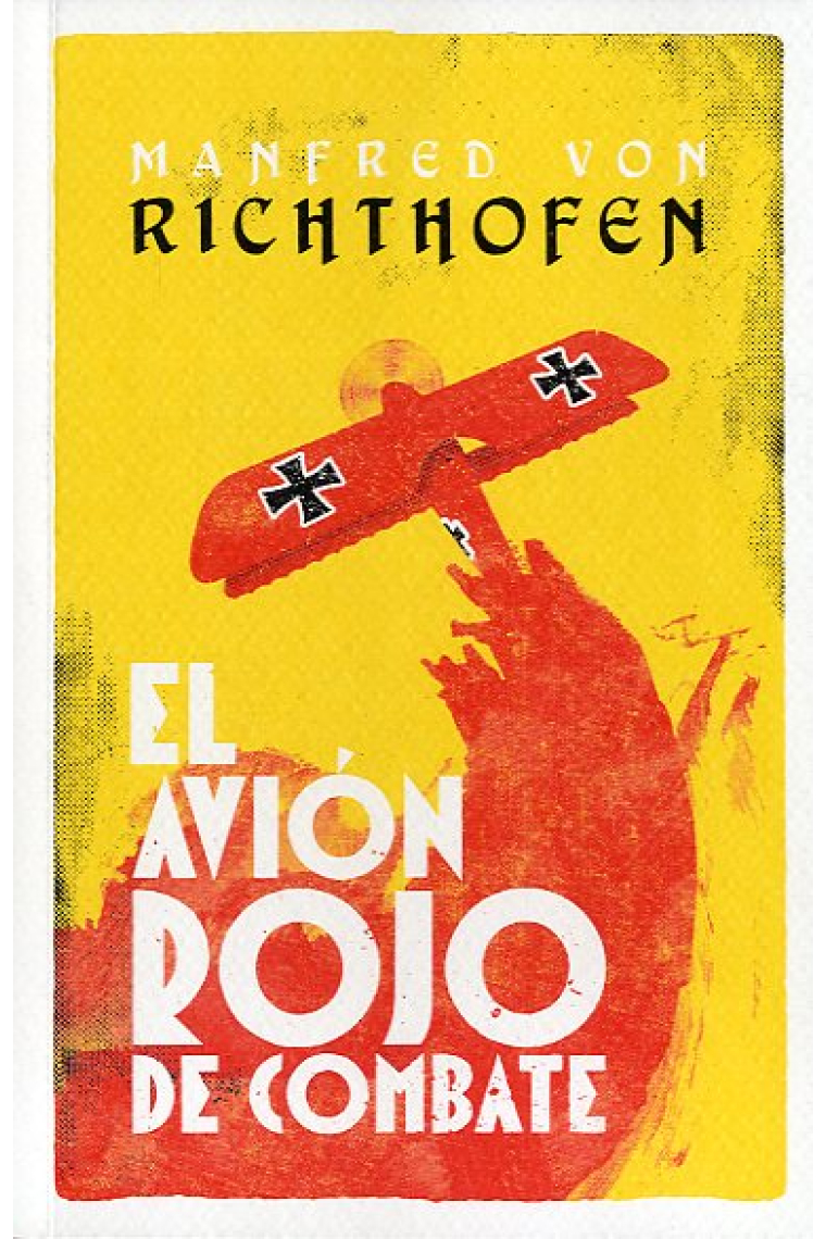 El avión rojo de combate