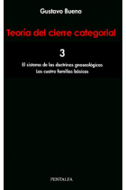 Teoría del cierre categorial (Vol. 3): El sistema de las doctrinas gnoseológicas / Las cuatro familias básicas