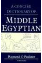 A Concise dictionary of middle egyptian