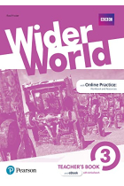 WIDER WORLD 3 TEACHER'S BOOK WITH MYENGLISHLAB & ONLINE EXTR