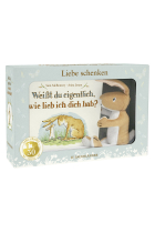 Weißt du eigentlich, wie lieb ich dich hab? Geschenk-Box - Pappbilderbuch und Kuschelhase