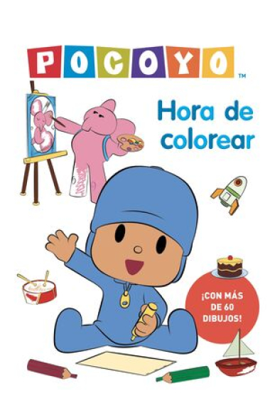 Pocoyó. Actividades - Hora de colorear