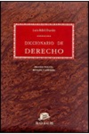 Diccionario de derecho