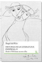 Historia de la literatura española, II: desde 1700 a nuestros días