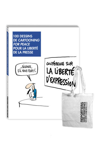 100 dessins de cartooning for peace pour la liberté de la presse