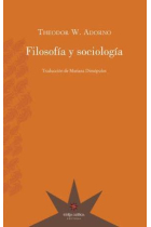 Filosofía y sociología