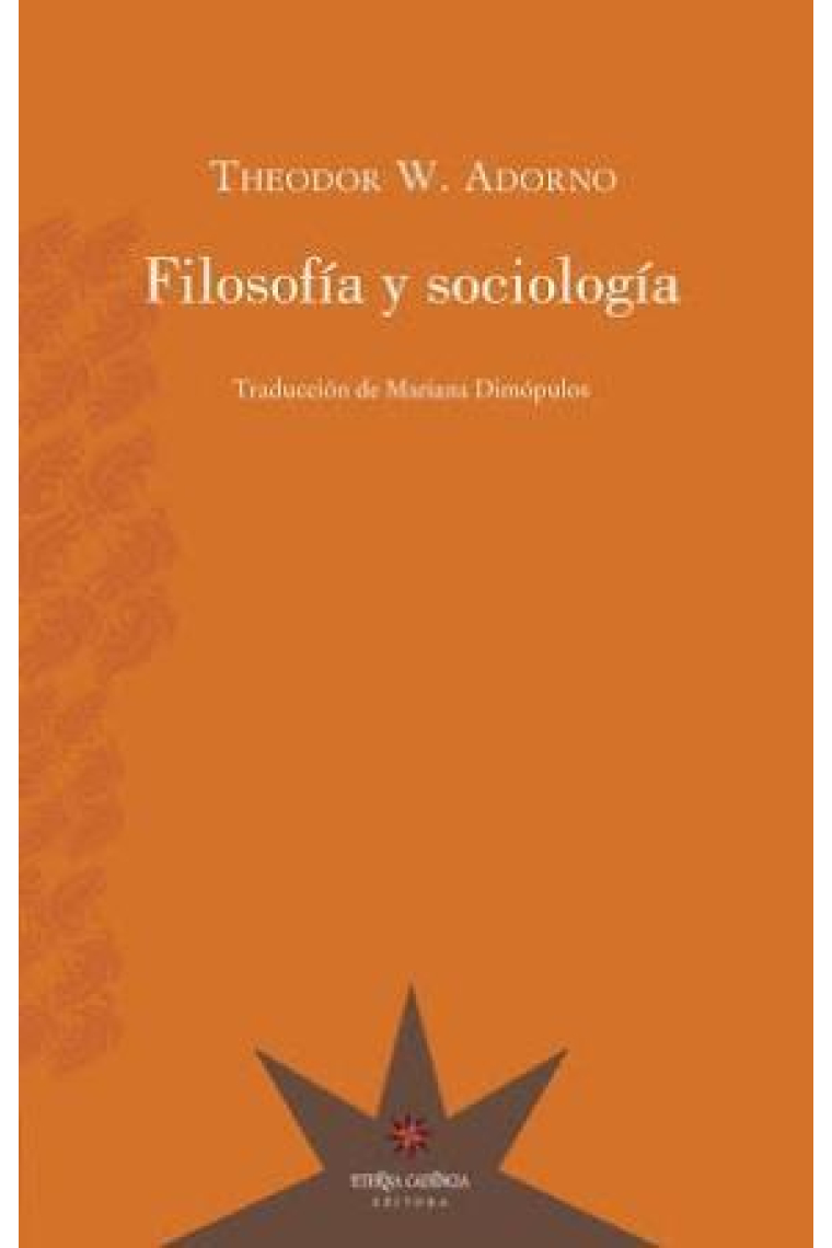 Filosofía y sociología