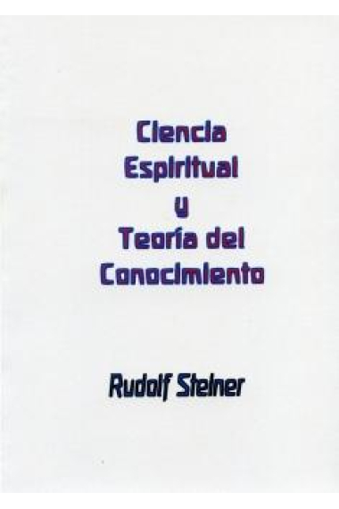 Ciencia espiritual y teoría del conocimiento