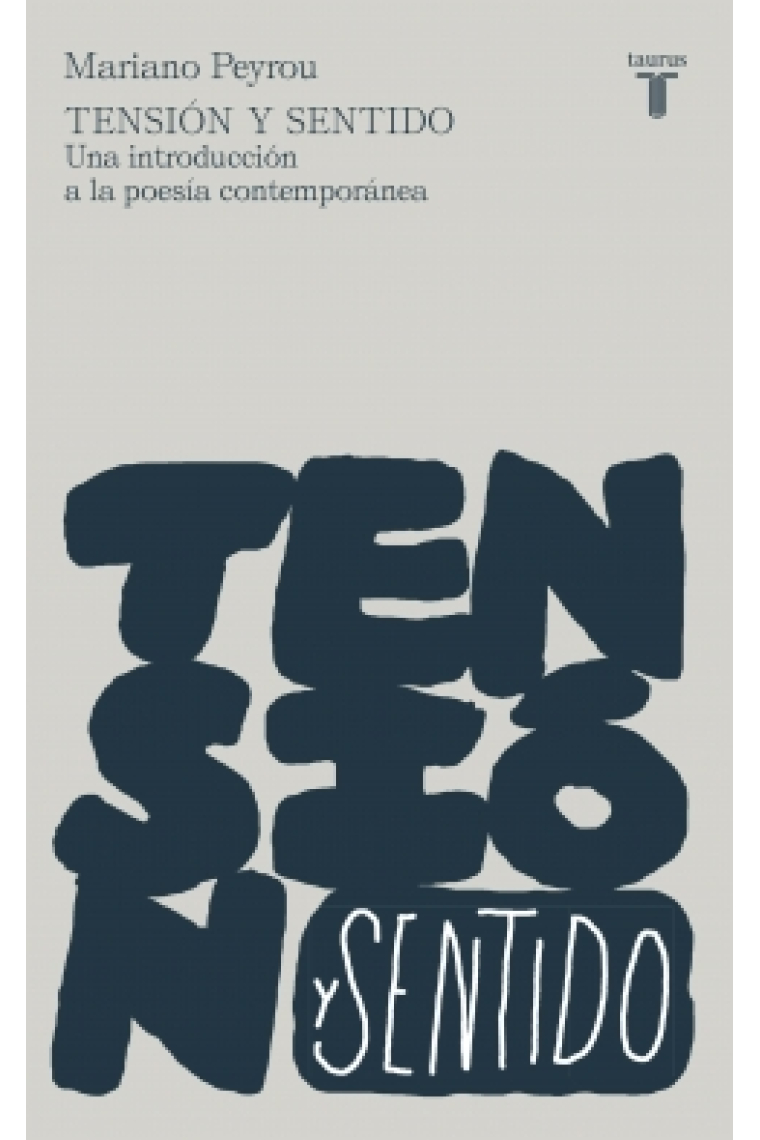 Tensión y sentido: una introducción a la poesía contemporánea