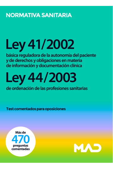 LEY 41/2002 14 NOVIEMBRE BASICA REGULADORA DE LA AUT