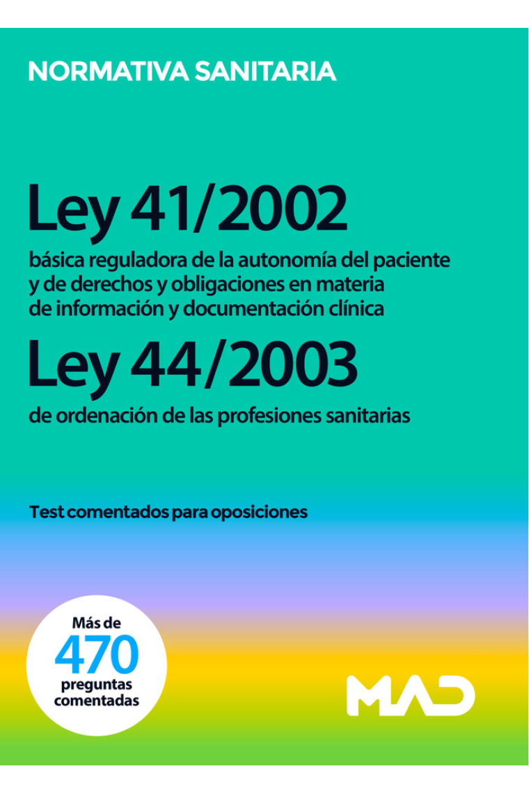 LEY 41/2002 14 NOVIEMBRE BASICA REGULADORA DE LA AUT