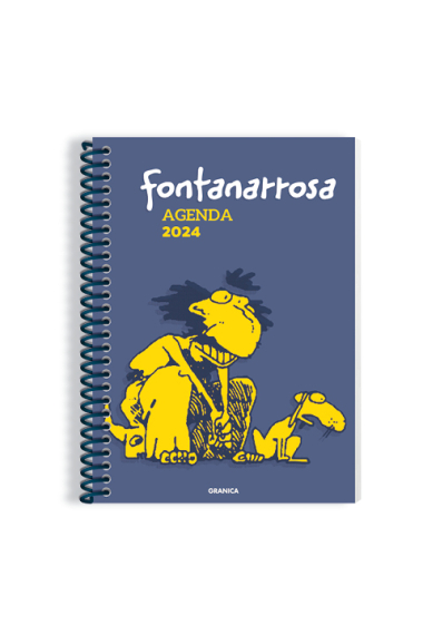 Fontanarrosa 2024, Agenda Anillada Azul