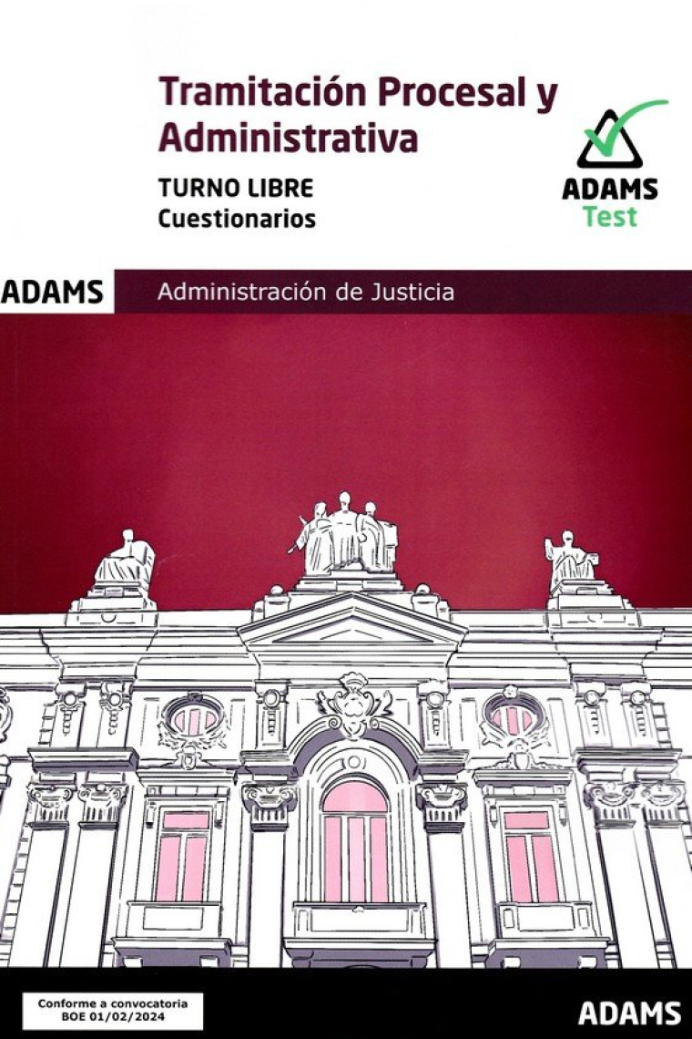 CUESTIONARIOS TRAMITACION PROCESAL Y ADMINISTRATIVA, TURNO L