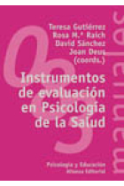 Instrumentos de evaluación en Psicología de la Salud