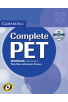 Cambridge Complete PET Workbook with answers + Audio CD