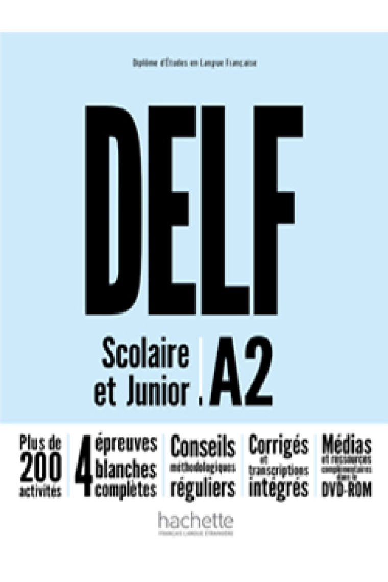 DELF A2 Scolaire et Junior   DVD-ROM (audio   vidéo) - Nouvelle édition