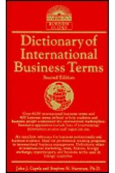 Dictionary of international business terms