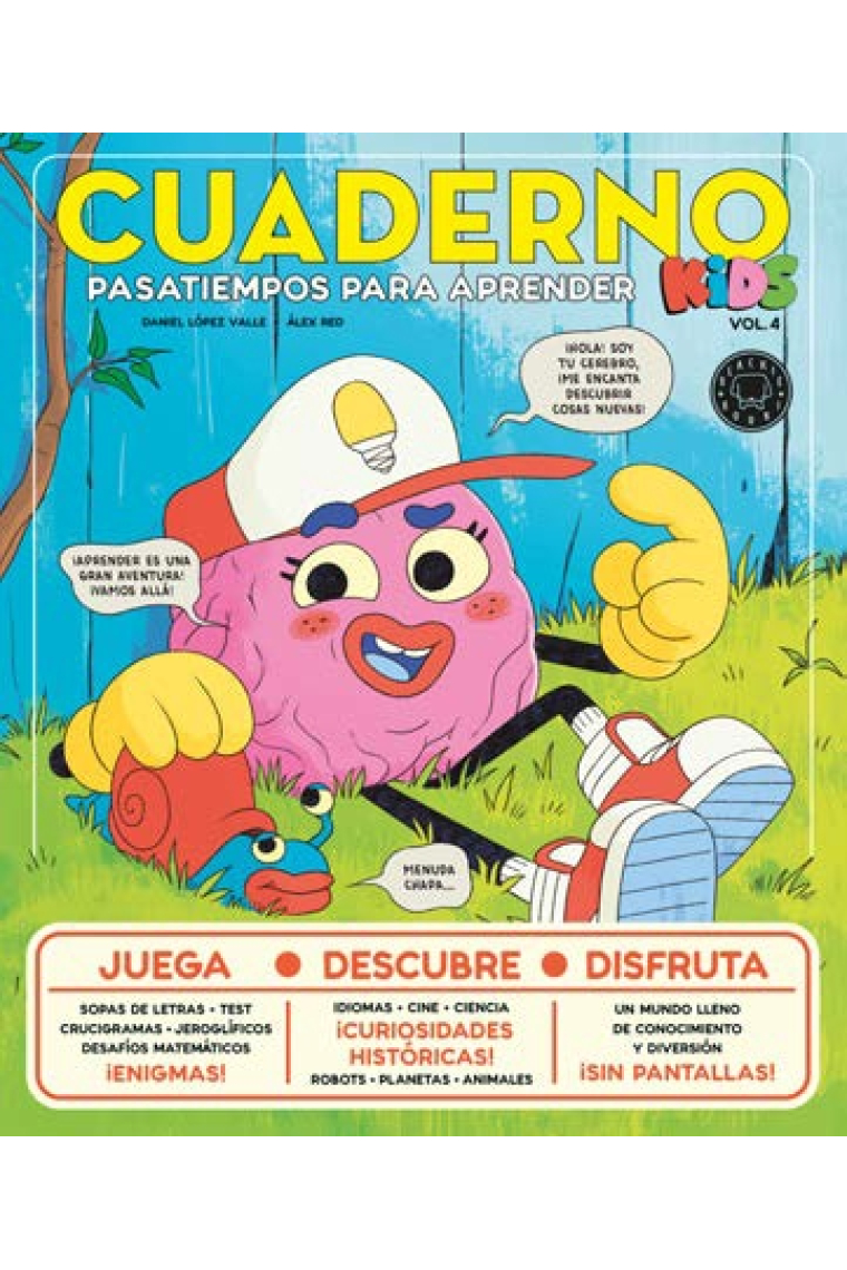 Cuaderno KIDS vol. 4. Pasatiempos para aprender