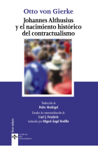 Johannes Althusius y el nacimiento histórico del contractualismo