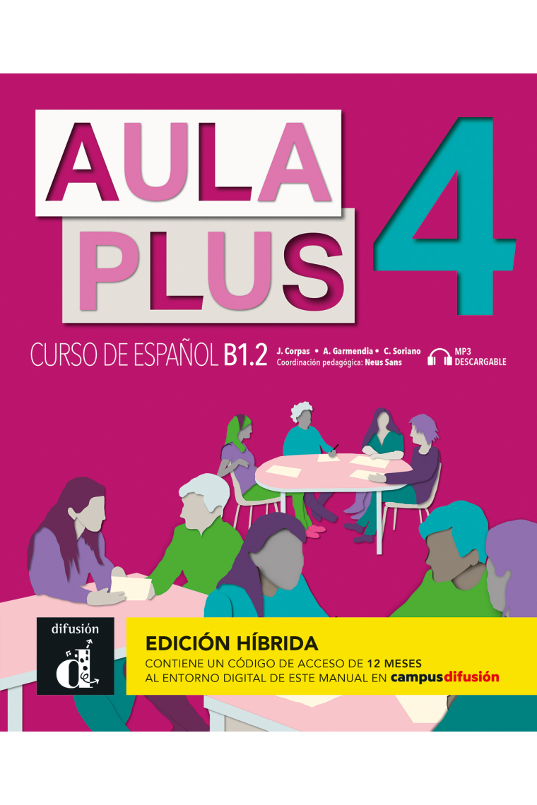 Aula Plus 4 B1.2 Ed. Híbrida Libro del alumno