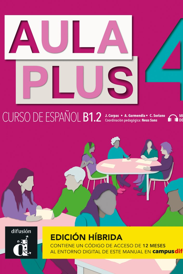 Aula Plus 4 B1.2 Ed. Híbrida Libro del alumno