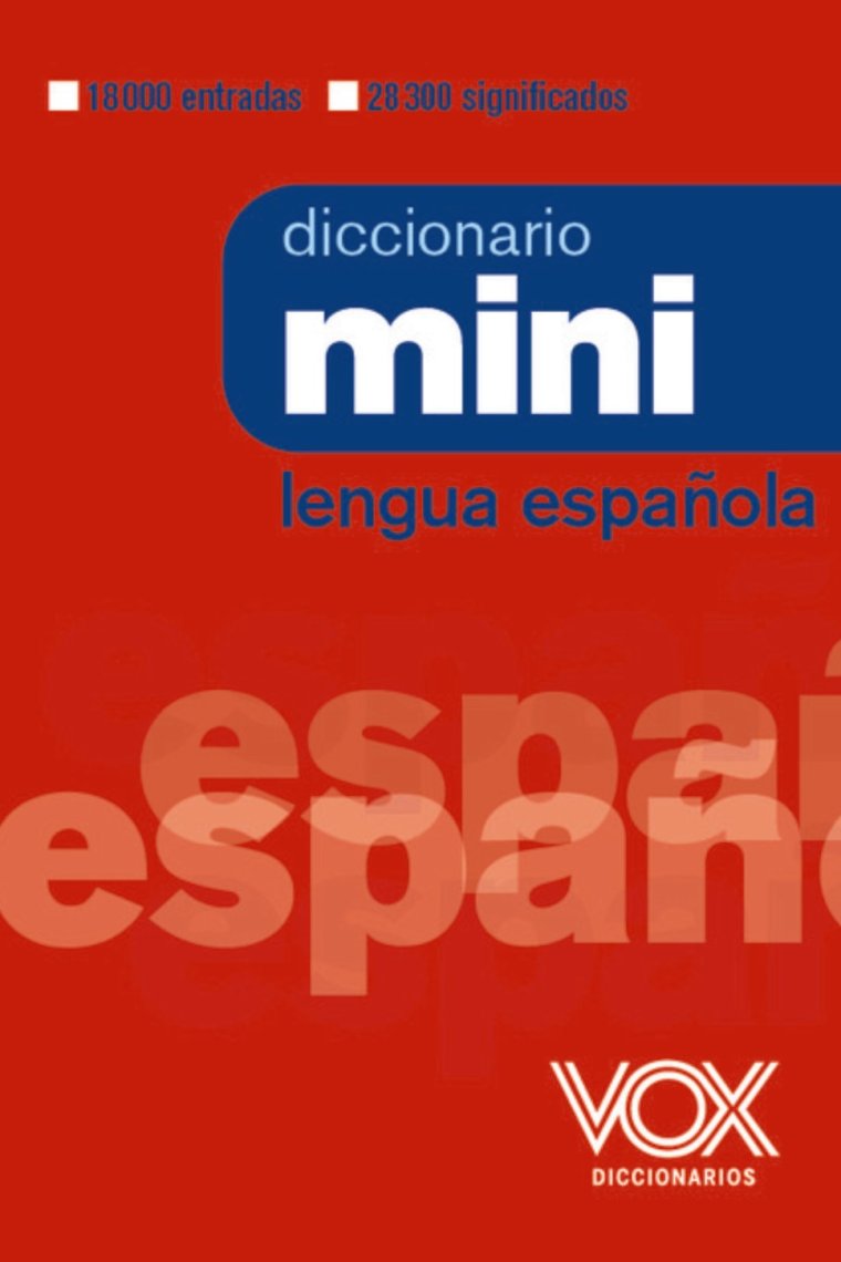 Diccionario Mini de la Lengua Española